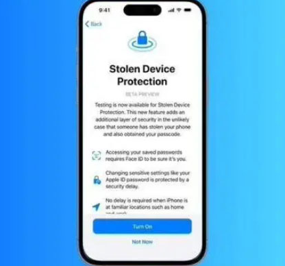 甘德苹果授权维修店分享被盗设备保护功能开启方法